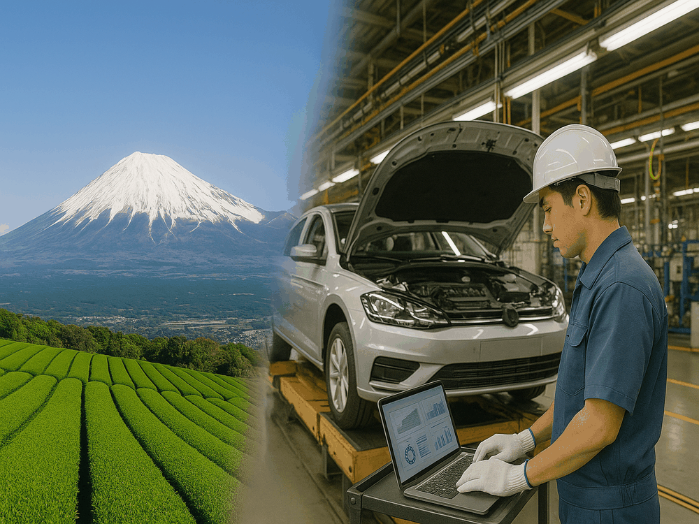 製造業とDXのイメージ